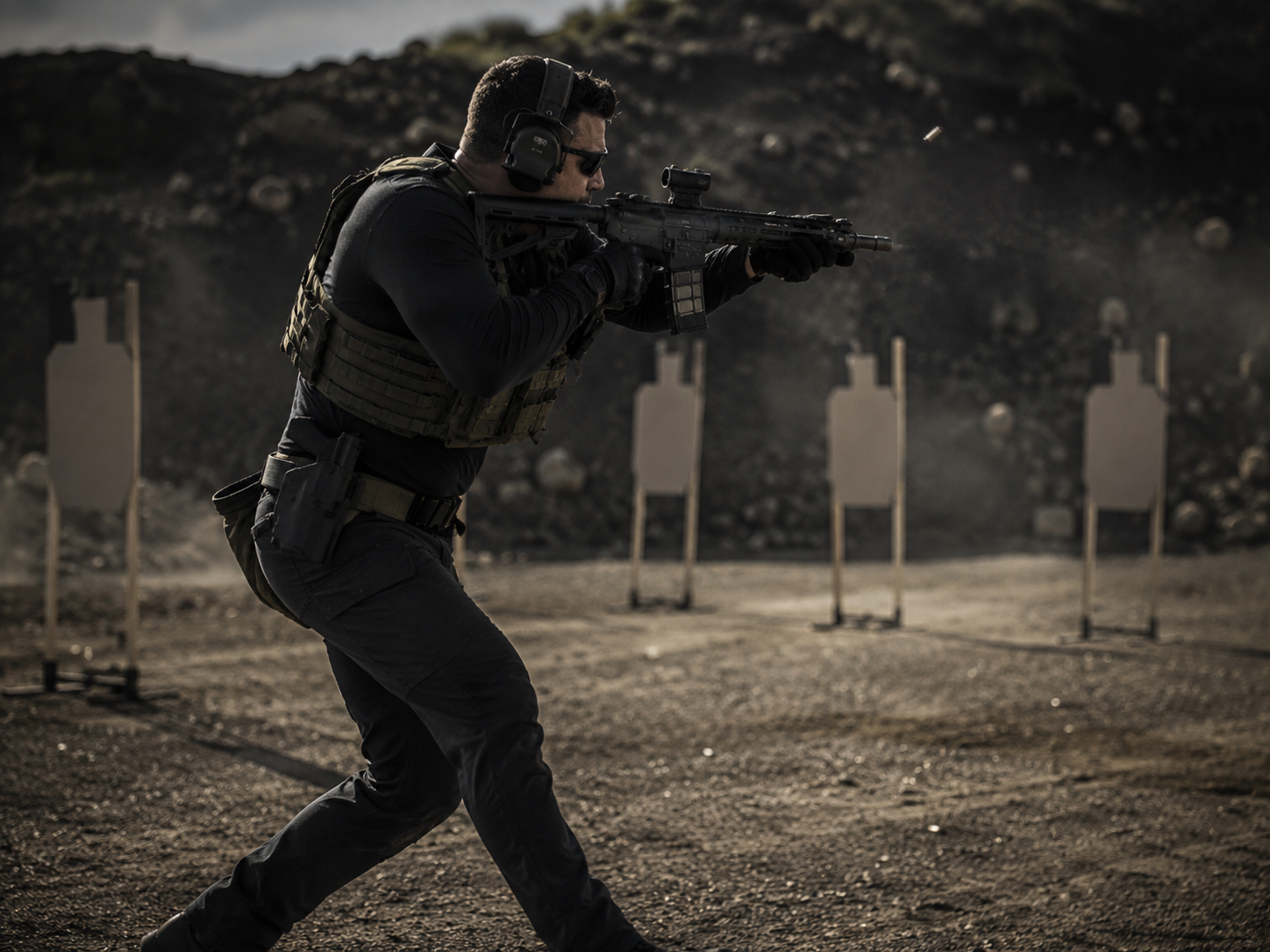 Ranger Training Academy firearms training